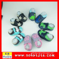 European market popular colorful animal shape soft flat embroidered hot baby shoes